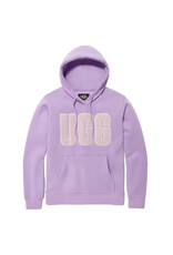 Ugg Rey Uggfluff logo hoodie Purple