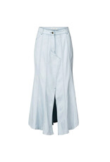 Rabens Saloner Skirt Killa Light Wash Denim