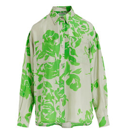 Essentiel Antwerp Shirt Forgetmenot Green Lizard