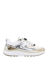 Bronx Bronx Sneaker Track-err White/Gold/Black