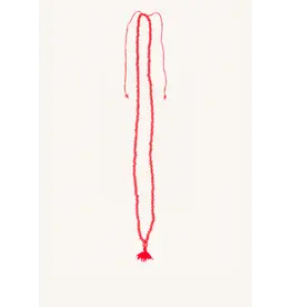 By-Bar Necklace Morris Poppy Red