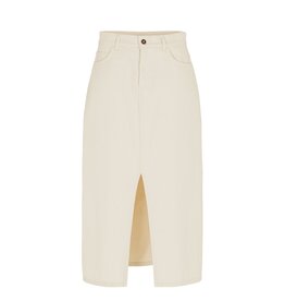 By-Bar Skirt Elba Twill Raw White