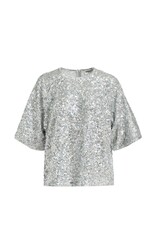 Essentiel Antwerp Top Ferras Silver Lining