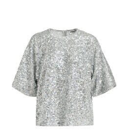 Essentiel Antwerp Top Ferras Silver Lining