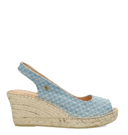 Fred de la Bretoniere Espadrille Clare Jeans Blue