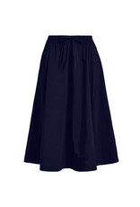 Essentiel Antwerp Skirt Fuchsia Midi Navy