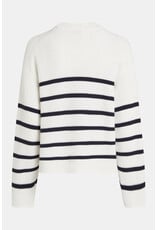 Penn&Ink N.Y. Pullover S24B252 Stripe White/Navy