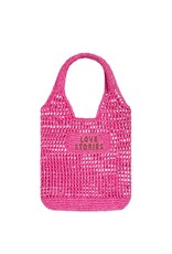 LoveStories Bag Shopper Straw Pink