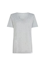 Penn&Ink N.Y. T-shirt S24F1429 Grey mel. White