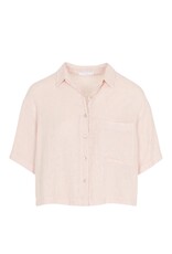 By-Bar Blouse Cris Linen Cipria Pink