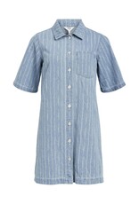 Object Dress Sali Light Blue Denim