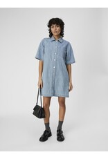 Object Dress Sali Light Blue Denim