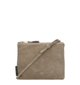 Fred de la Bretoniere Bag Bregje Crossbody Taupe