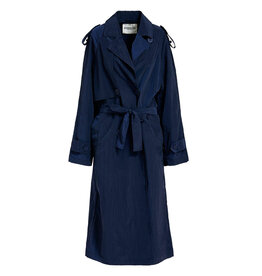 Essentiel Antwerp Trenchcoat Fiddler Navy