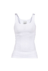 Blue Sportswear Tank Top Annamay Rib White