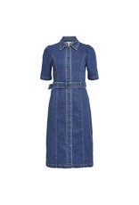 Object Dress Carol Medium Blue Denim