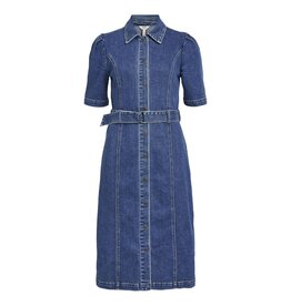 Object Dress Carol Medium Blue Denim