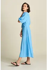 Pom Amsterdam Dress Mediterranean Blue