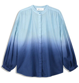 Pom Amsterdam Blouse Faded Ink Blue