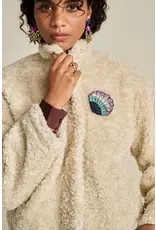 Pom Amsterdam Jacket Teddy Ecru Beige