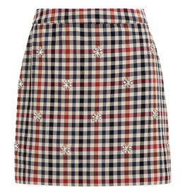 Essentiel Antwerp Miniskirt Hiamond Rhinestone Night Shade