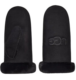 Ugg Mitten Sheepskin embroider Black