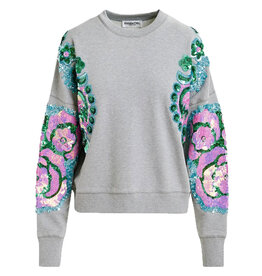 Essentiel Antwerp Sweatshirt Hecrazy Nimbus cloud