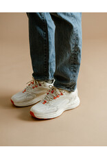 Mercer Sneaker The Re-Run Max Suede Wh/red