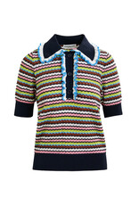 Essentiel Antwerp Essentiel Polo Haximum striped Off white