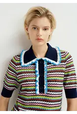 Essentiel Antwerp Essentiel Polo Haximum striped Off white