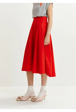 Essentiel Antwerp Skirt Hosanna midi True  red