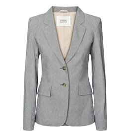 Rabens Saloner Jacket Helda striped Navy