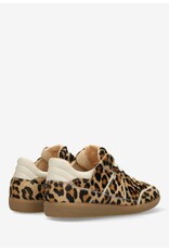 Fred de la Bretoniere Sneaker Pearl AMI leopard pony l.Brown