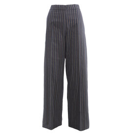 Corel Pants Carmelia stipe lurex M.Blue
