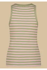 Circle of Trust Top  Jada Aurora pink stripe