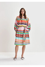 Essentiel Antwerp Minidress Hoklahoma Combo T.turquoise