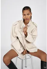 Rabens Saloner Jacket Feodora defence Ecru