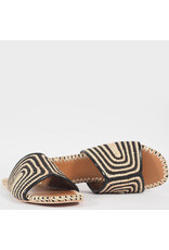 Toral Slipper Betty Black-beige