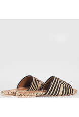 Toral Slipper Betty Black-beige