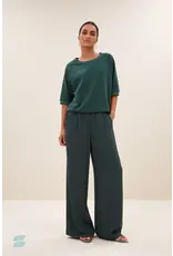 By-Bar By-Bar Top Neva slub Deep green