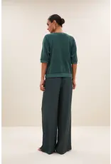 By-Bar By-Bar Top Neva slub Deep green