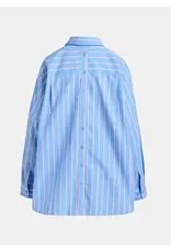 Essentiel Antwerp Essentiel Shirt Ipatch Combo2 Pale kingsblue
