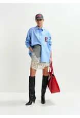 Essentiel Antwerp Essentiel Shirt Ipatch Combo2 Pale kingsblue