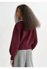 Essentiel Antwerp Essentiel Cardigan Ideas with beads Margot mauve