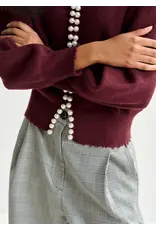 Essentiel Antwerp Essentiel Cardigan Ideas with beads Margot mauve