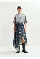 Essentiel Antwerp Essentiel Skirt Ixchel contrast Combo2 Navy