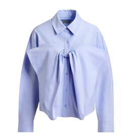 Essentiel Antwerp Shirt Ibow bow Pale kingsblue