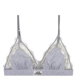 LoveStories Bra Love lace Grey