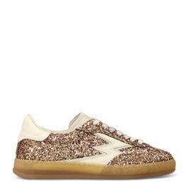 Moaconcept Sneaker Club Champagne flitter O.w.logo