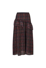 Baum und Pferdgarten Skirt Sabela Dark Red check